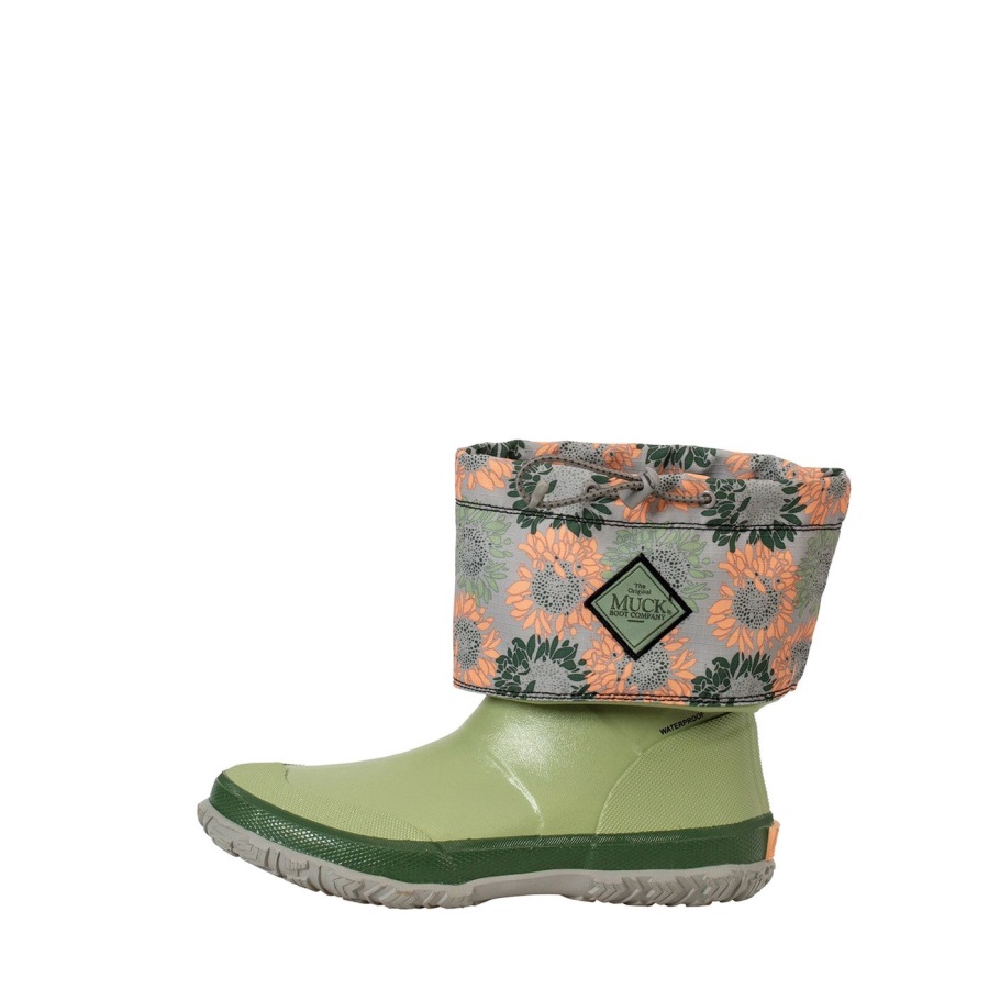 Muckboot Hoge Laarzen Voor Dames Met Zonnebloemprint