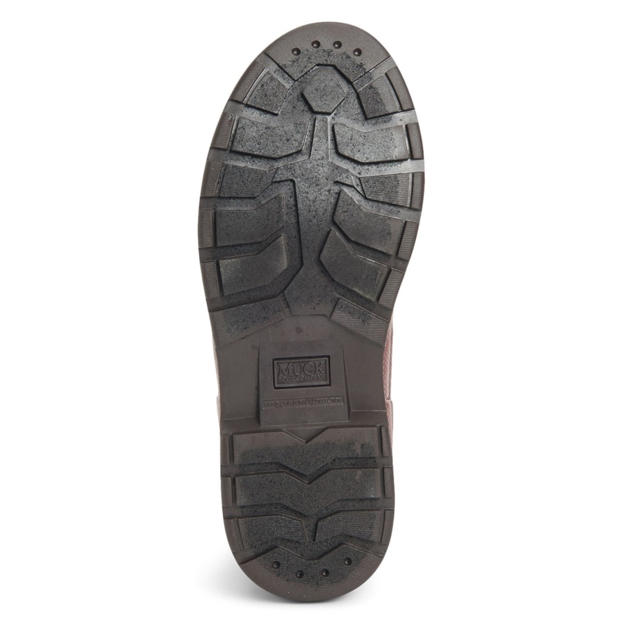 Muck Originals Pull-on Enkellaarzen Muckboot Met Rozijnen Visgraatprint Voor Dames