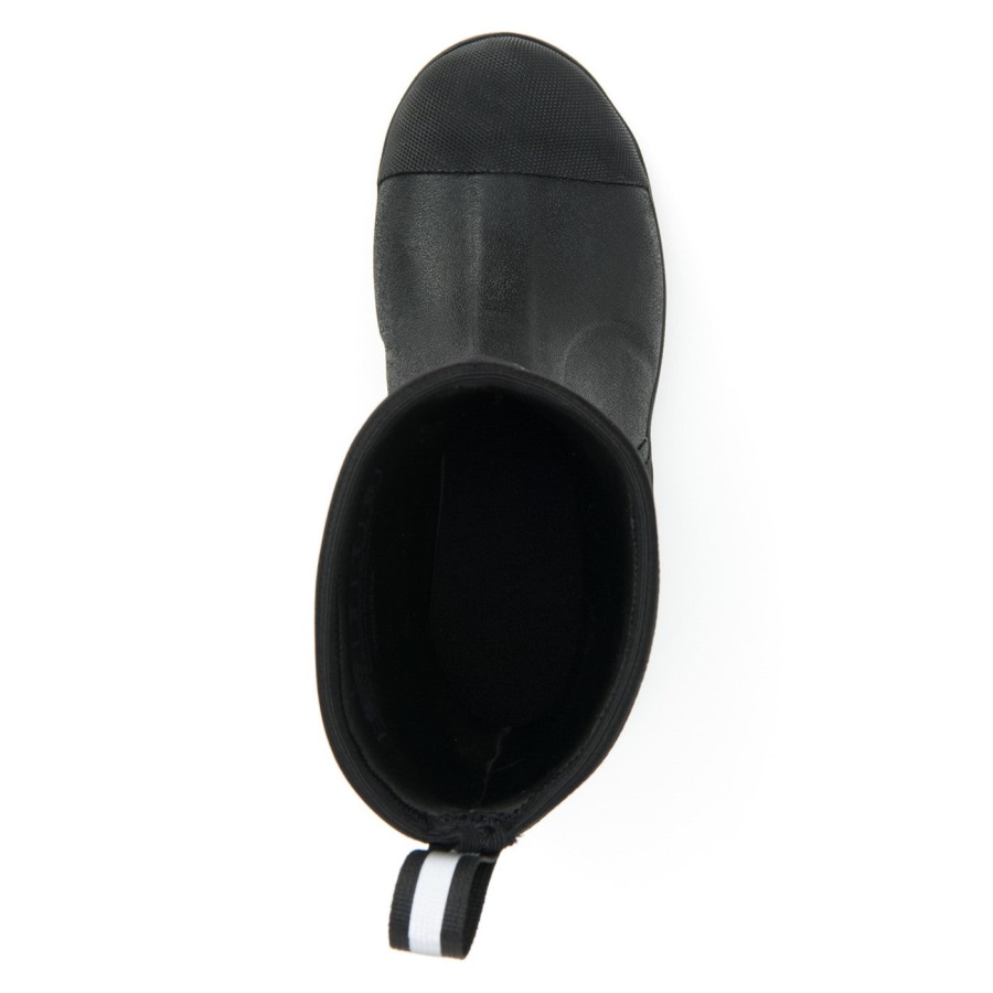 Unisex Chore Klassieke Korte Laarzen Muckboot Zwart