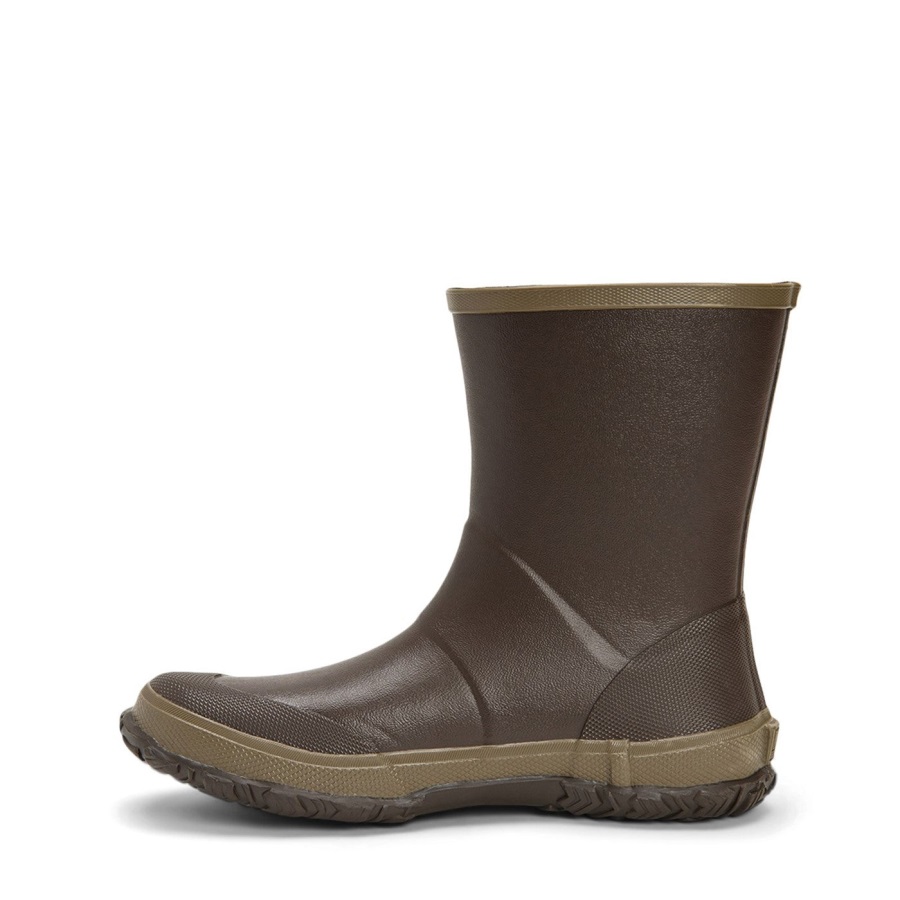 Unisex Forager Korte Laarzen Donkerbruine Muckboot