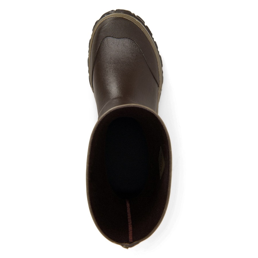 Unisex Forager Korte Laarzen Donkerbruine Muckboot