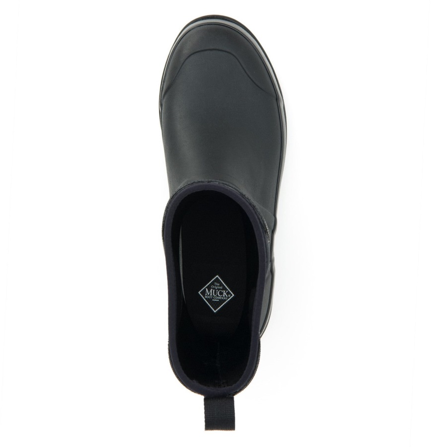 Unisex Muck Originals Korte Aantreklaarzen Muckboot Zwart