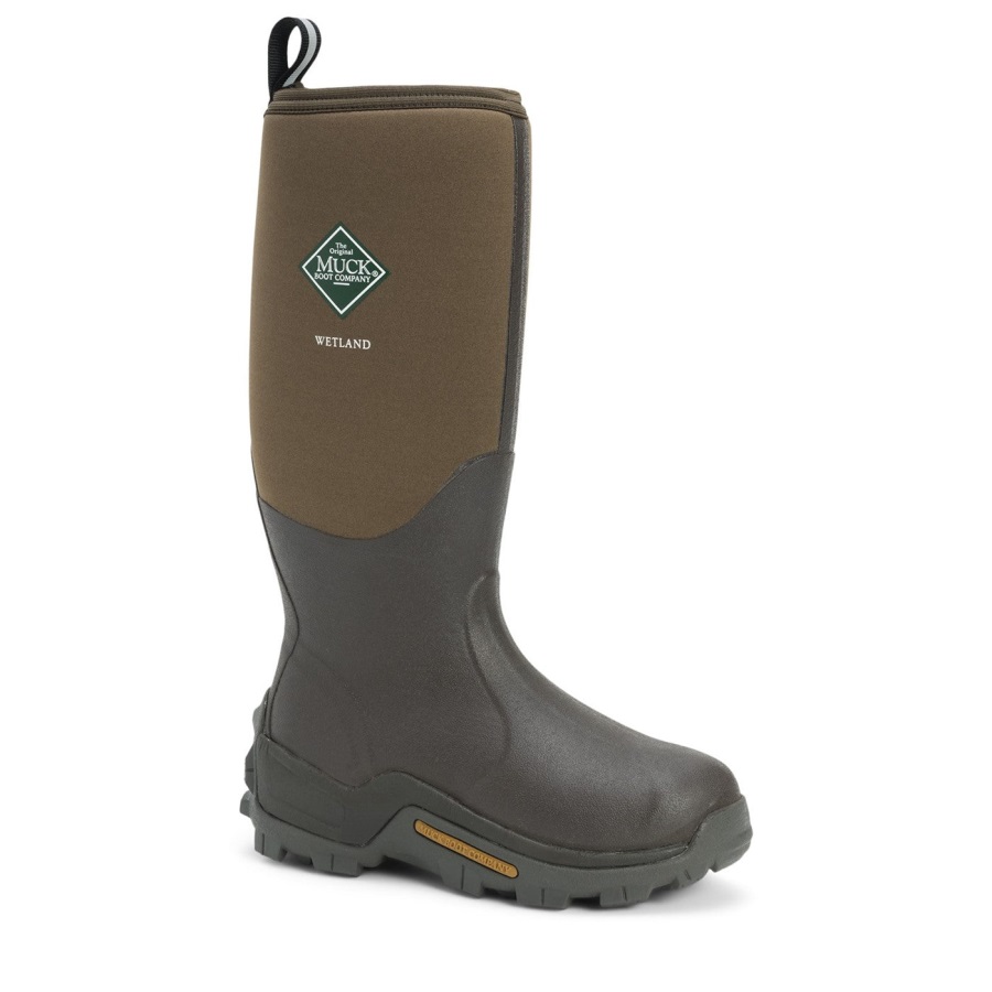 Unisex Wetland Hoge Laarzen Muckboot Bark