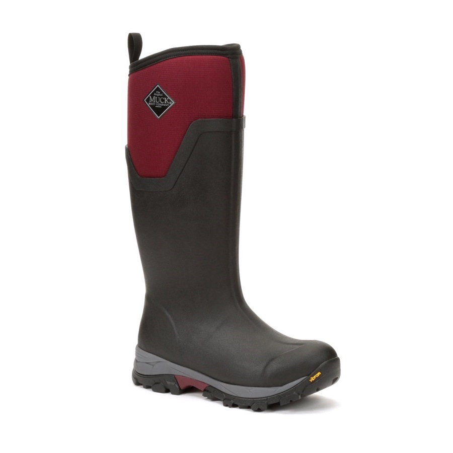Windsor Wine Arctic Ice Vibram Ag All Terrain Hoge Laarzen Muckboot Voor Dames
