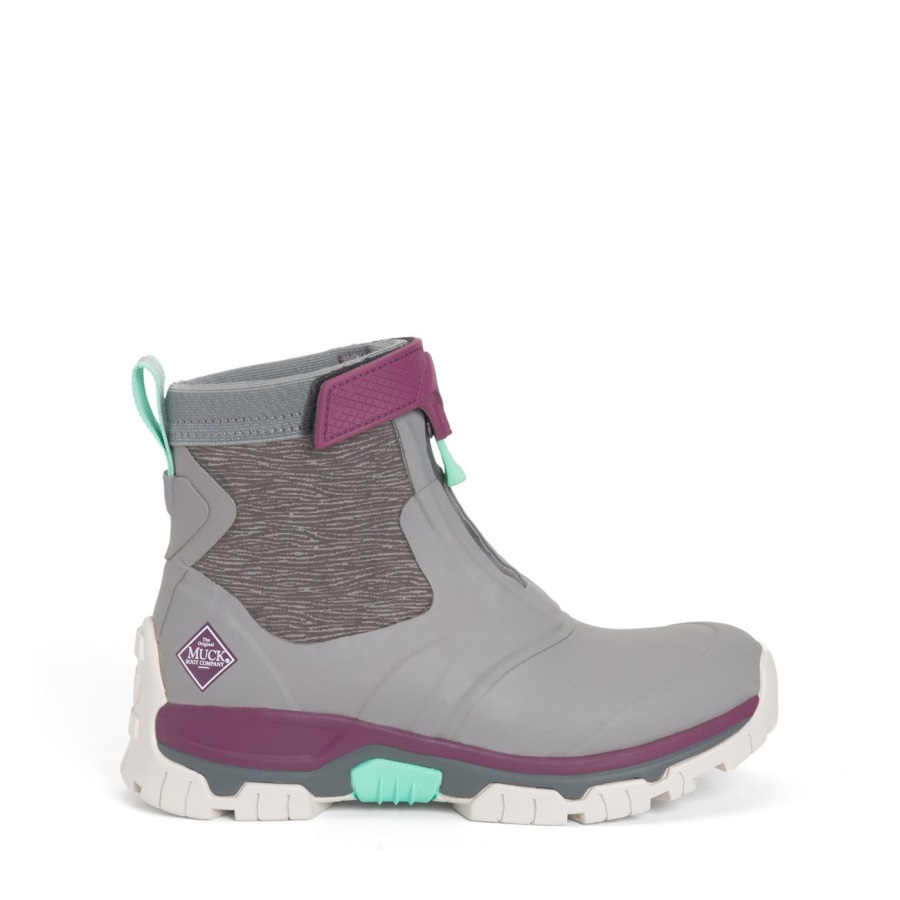 Korte Laarzen Met Apex-rits Voor Dames, Muckboot, Frost Grey