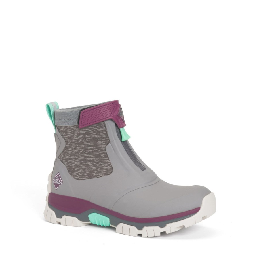 Korte Laarzen Met Apex-rits Voor Dames, Muckboot, Frost Grey