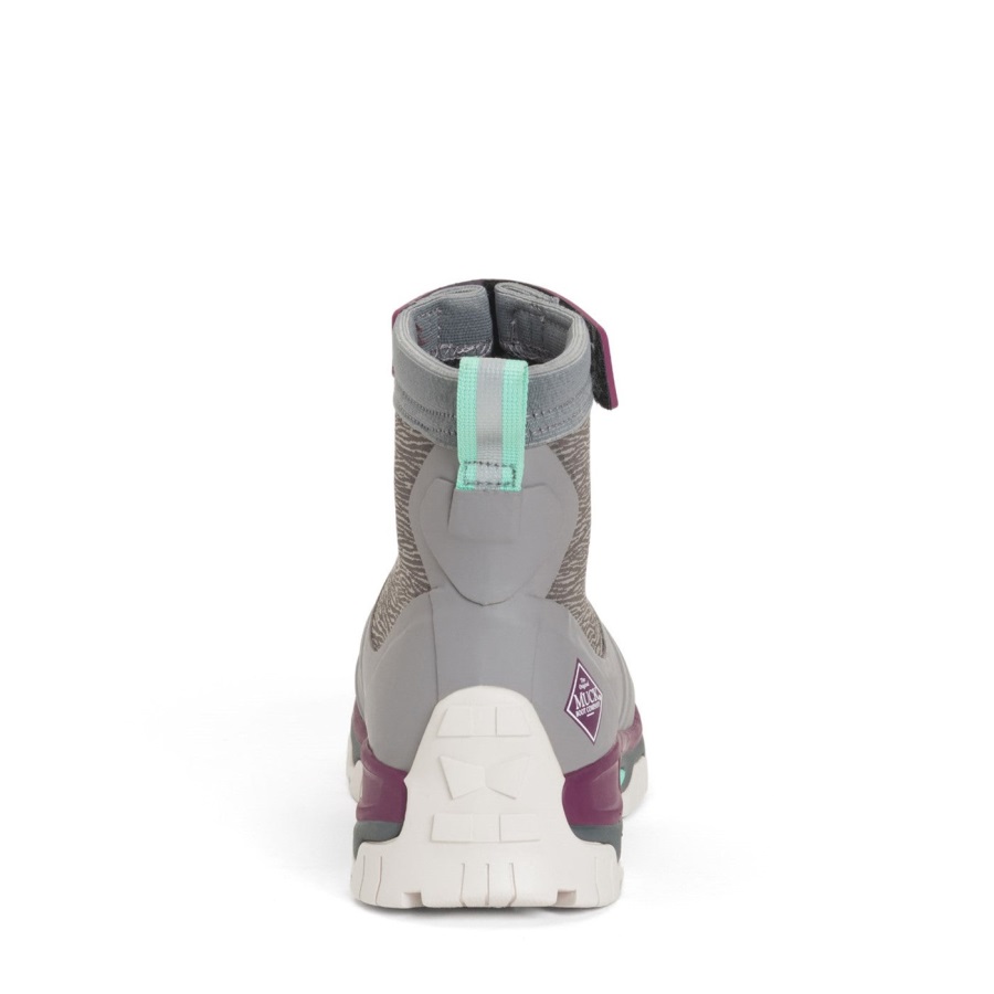Korte Laarzen Met Apex-rits Voor Dames, Muckboot, Frost Grey