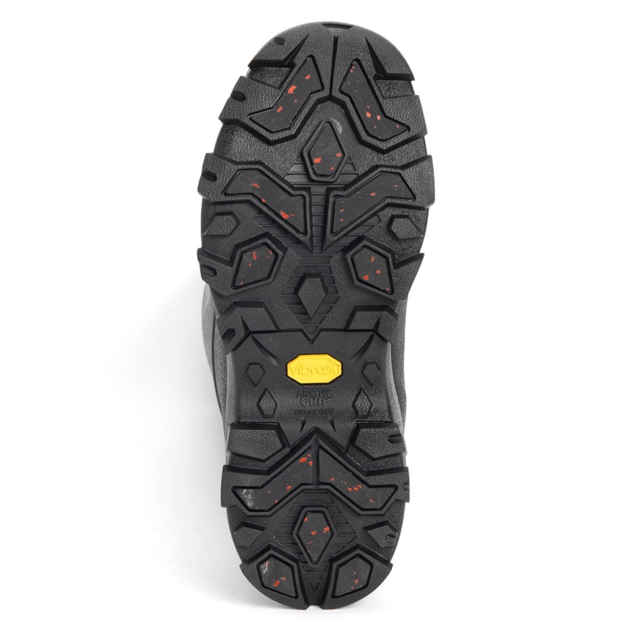 Dames Arctic Ice Vibram Ag All Terrain Rijlaarzen Grijze Geometrische Print Muckboot