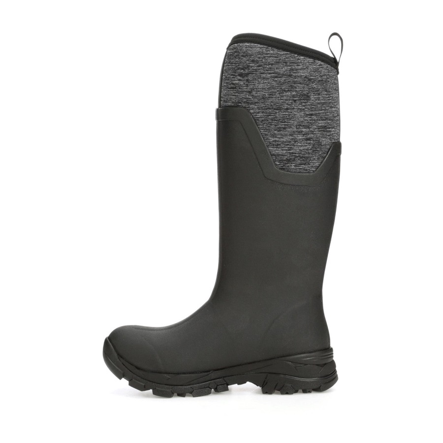 Dames Arctic Ice Vibram Ag All Terrain Hoge Laarzen Muckboot Heather Jersey Print