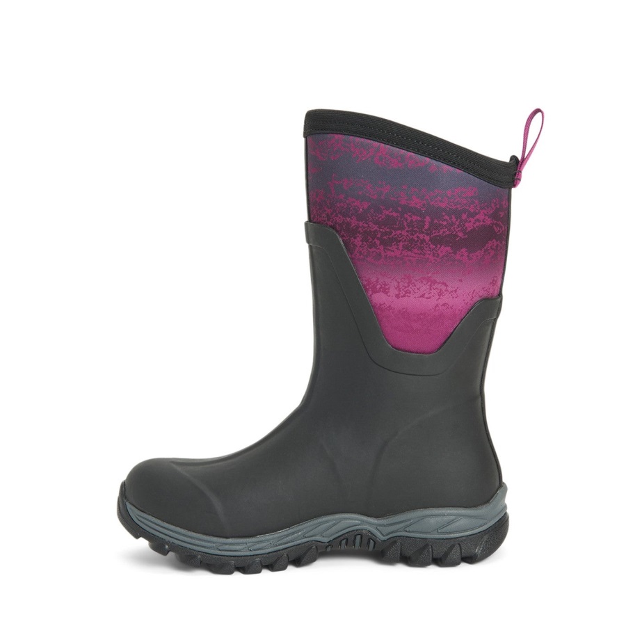 Dames Arctic Sport Ii Korte Laarzen Muckboot Magenta Digi Fade Print