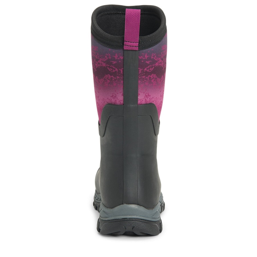 Dames Arctic Sport Ii Korte Laarzen Muckboot Magenta Digi Fade Print