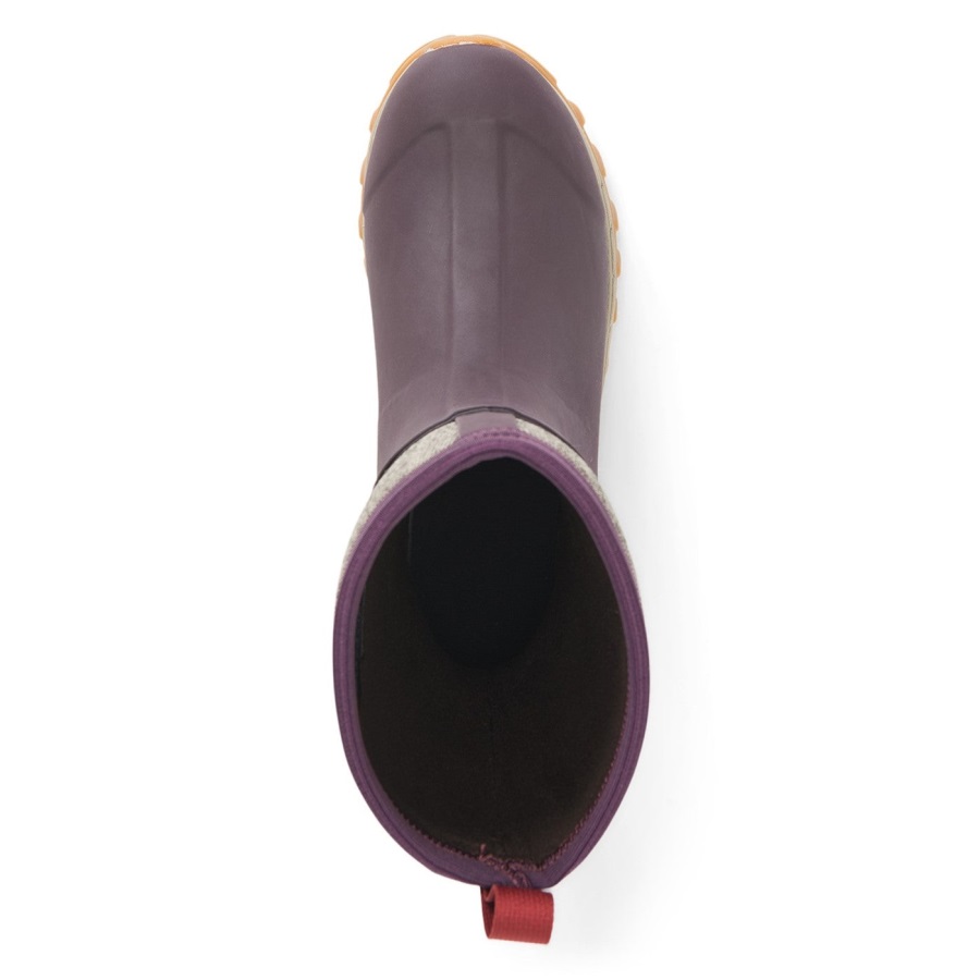 Dames Arctic Sport Ii Korte Laarzen Muckboot Wijn Visgraat Print