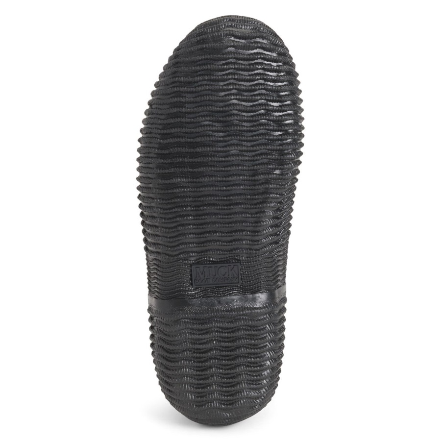 Hoge Laarzen Dames Hale Zwart Grijs Geruite Print Muckboot