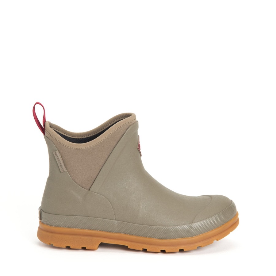 Dames Muck Originals Pull-on Enkellaarzen Muckboot Taupe