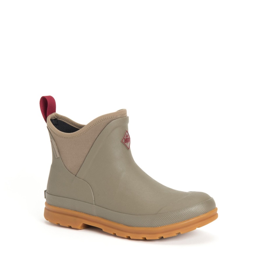 Dames Muck Originals Pull-on Enkellaarzen Muckboot Taupe