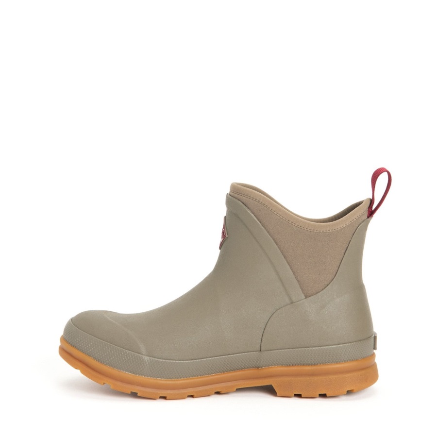 Dames Muck Originals Pull-on Enkellaarzen Muckboot Taupe