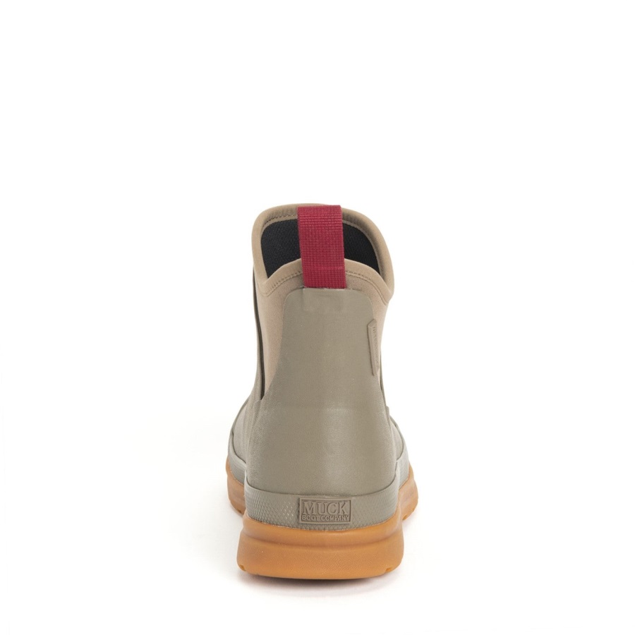 Dames Muck Originals Pull-on Enkellaarzen Muckboot Taupe