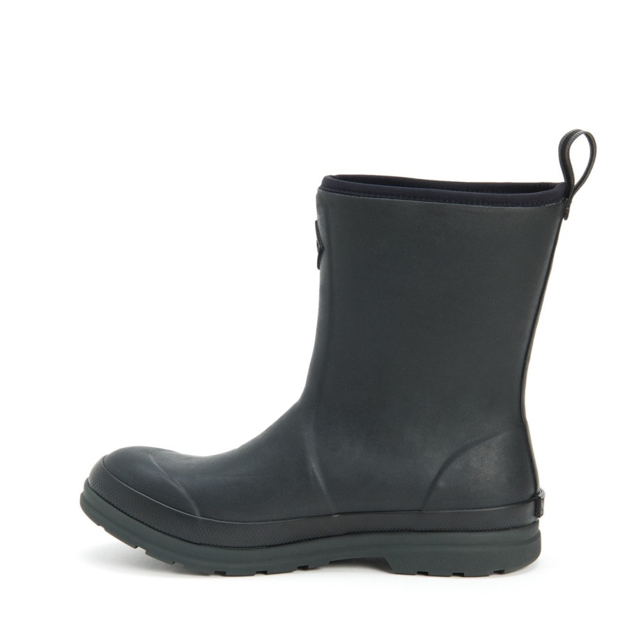 Muck Originals Korte Instaplaarzen Voor Dames, Zwarte Muckboot
