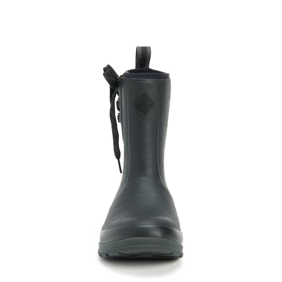 Muck Originals Korte Instaplaarzen Voor Dames, Zwarte Muckboot