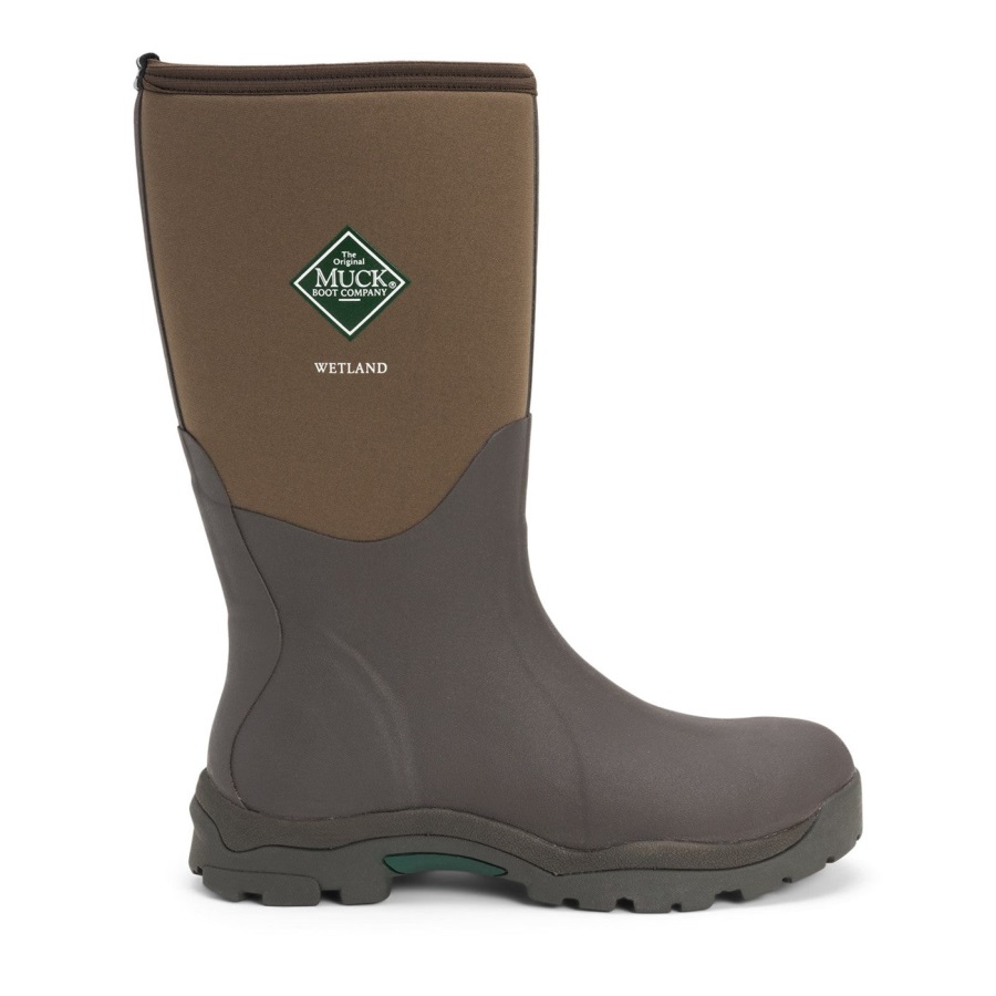 Lange Wetland-laarzen Voor Dames, Bark Muckboot
