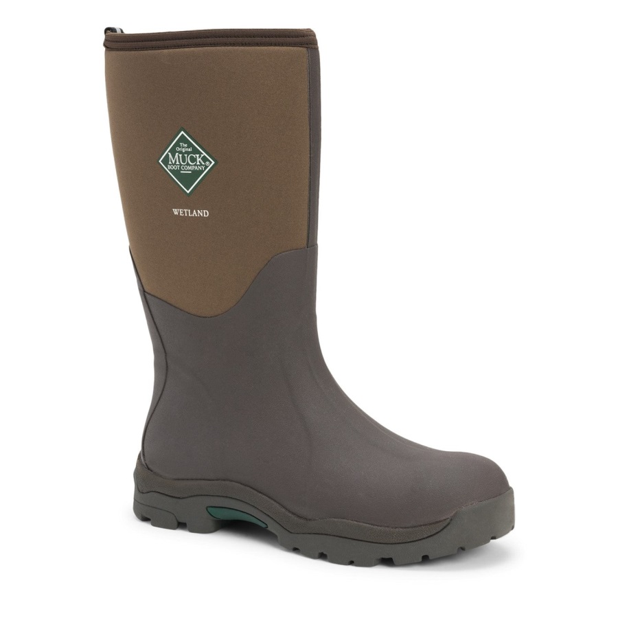 Lange Wetland-laarzen Voor Dames, Bark Muckboot